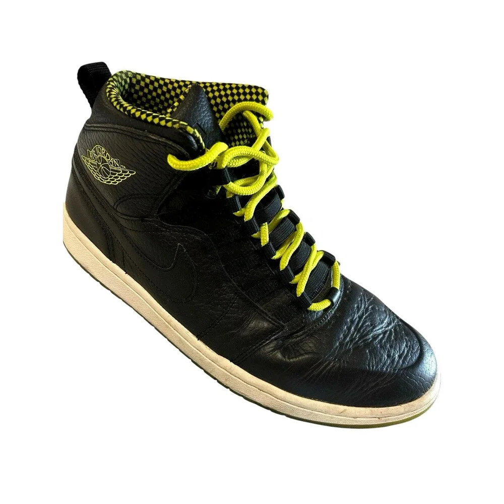 Jordan Air Jordan 1 Retro 94 Black Venom Green 631788-030 Mens Sneaker Sz 11